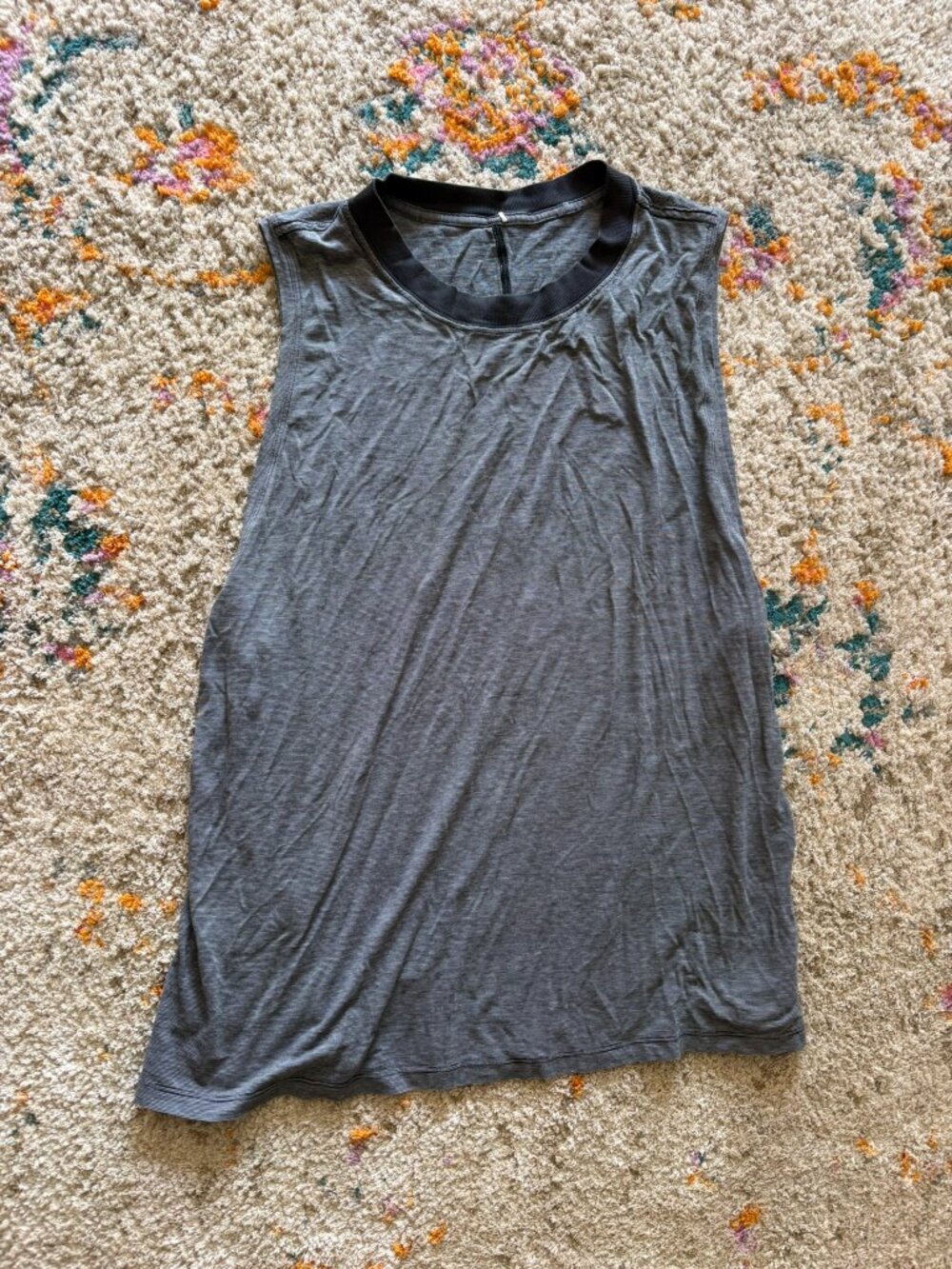 Lululemon Striped Muscle Tank Top